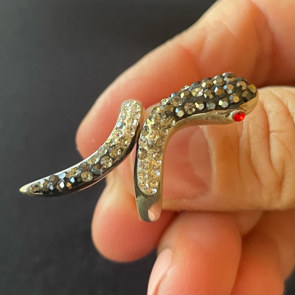 Crystal snake ring - Picture 6 of 6